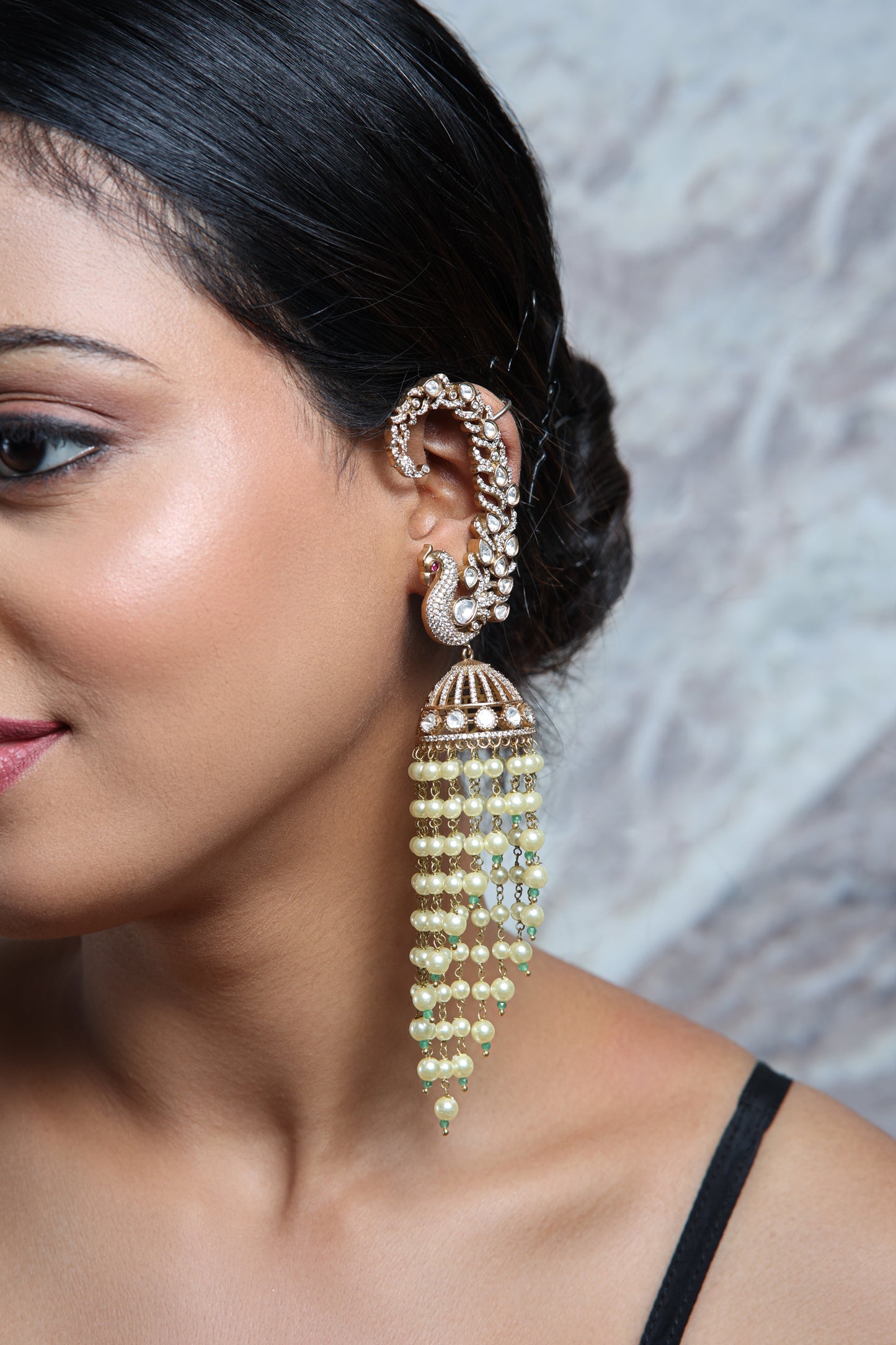 Regal Serpent Glow Ear Cuff