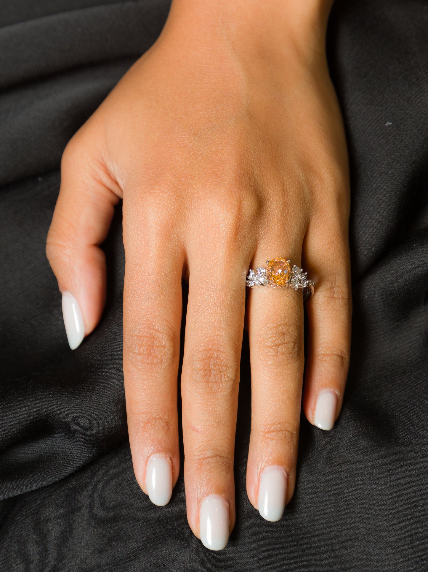 Amber Lily Rings