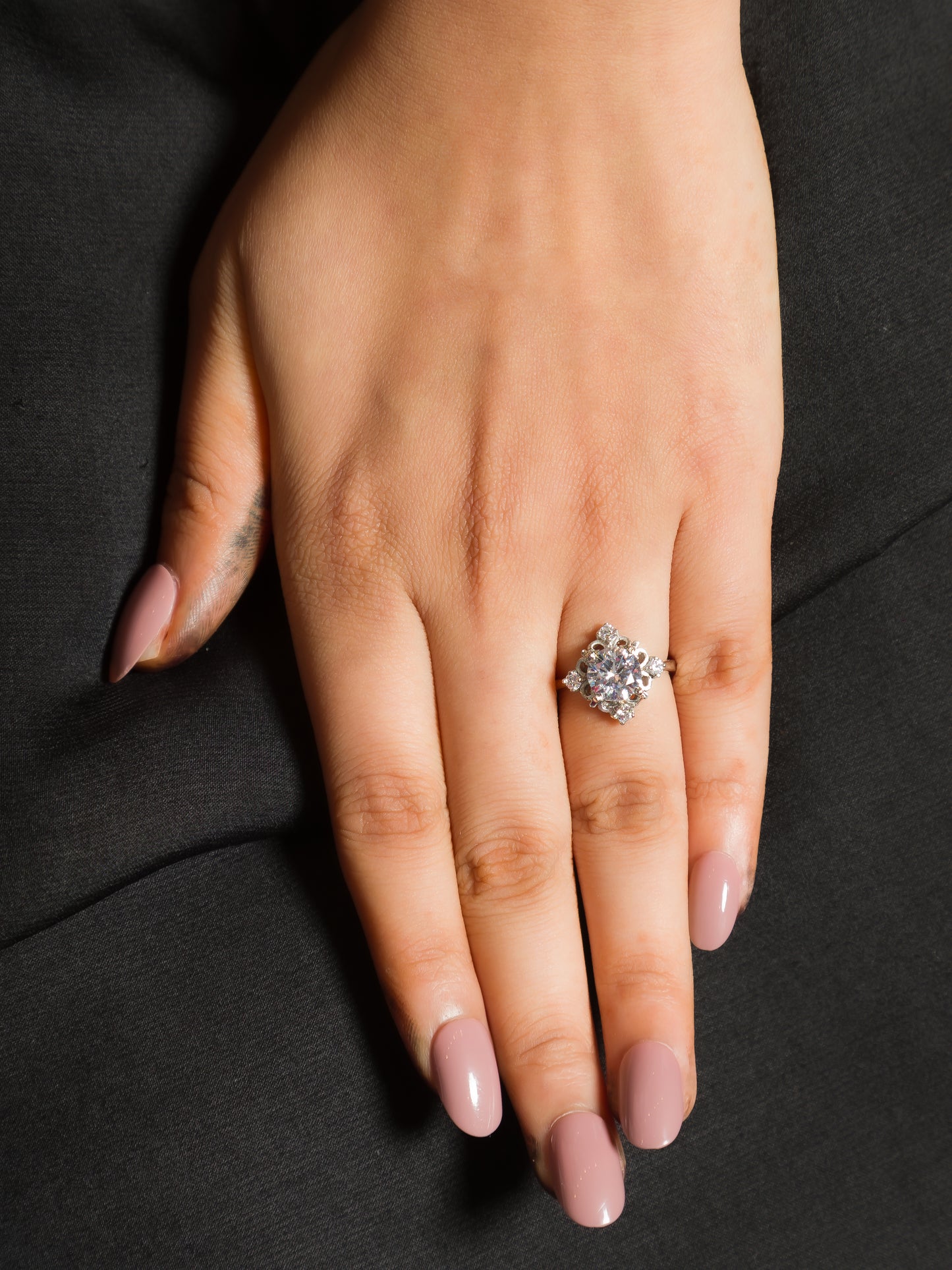 Aurora Blossom Ring