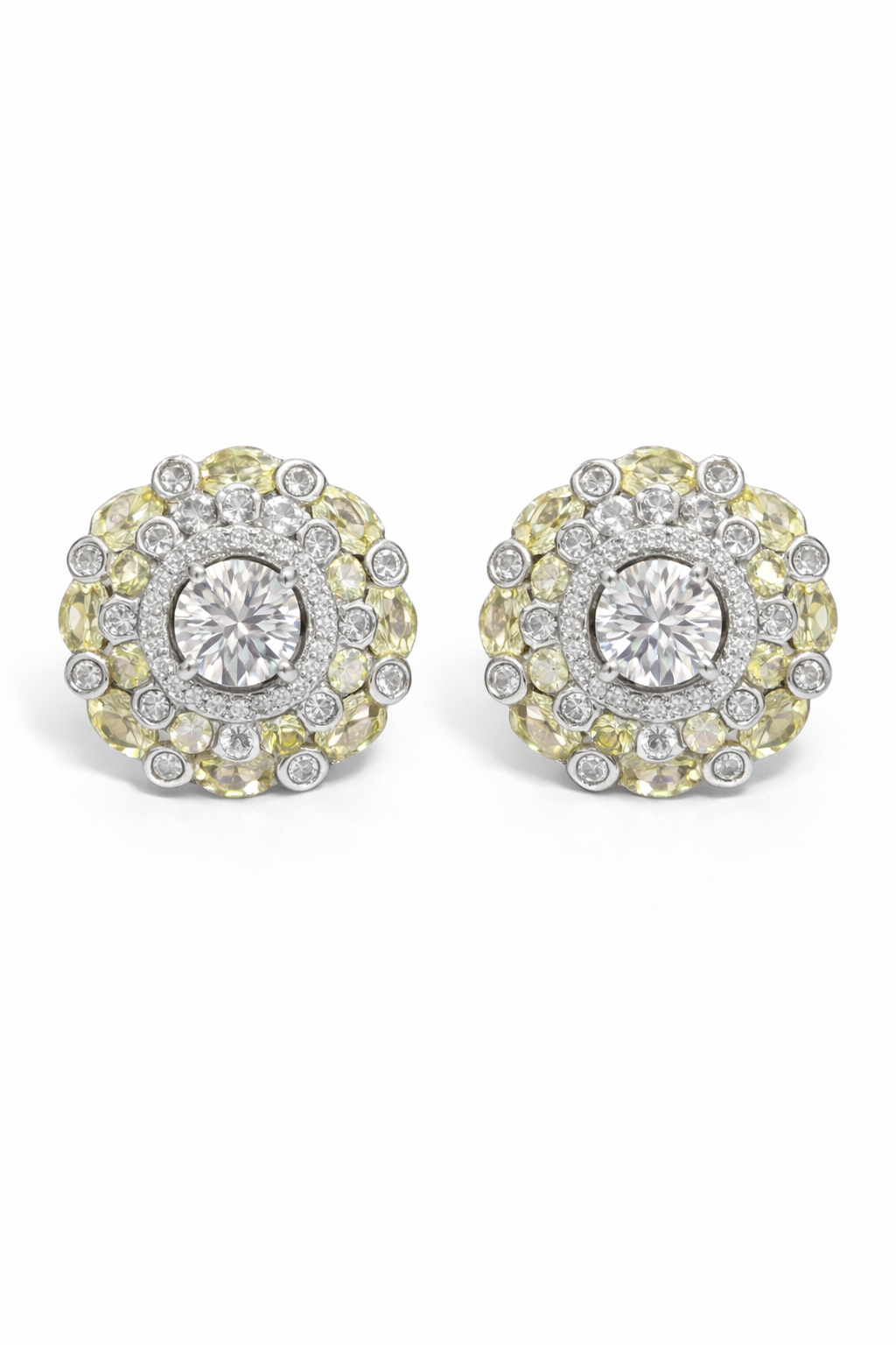 Alara Halo Bloom Studs