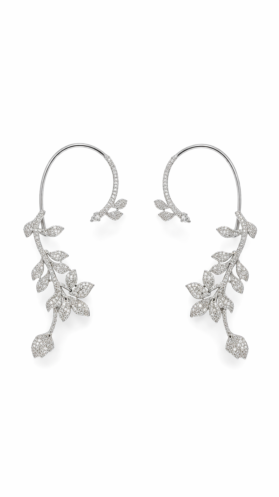 Vanya Leaf Whisper Ear Cuff