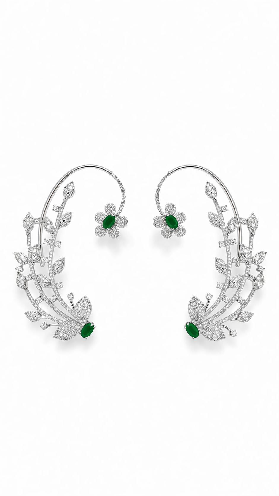 Myra Vanya Bloom Ear Cuff