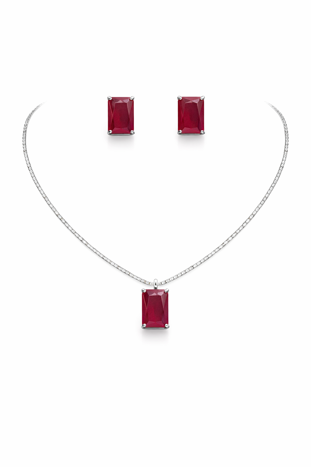 Saira Crystal Edge Set