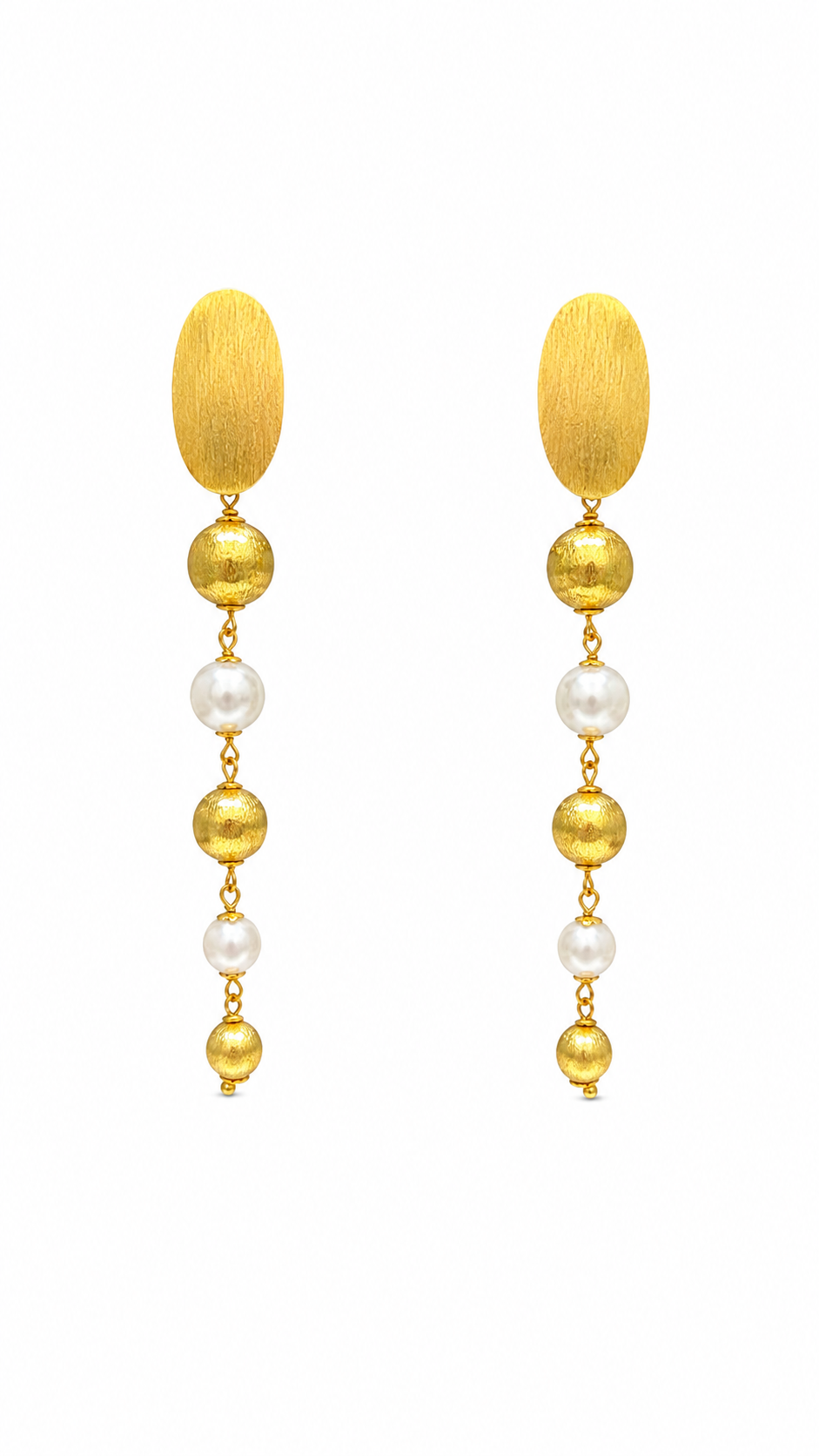 Aurelia Pearl Cascade Earrings