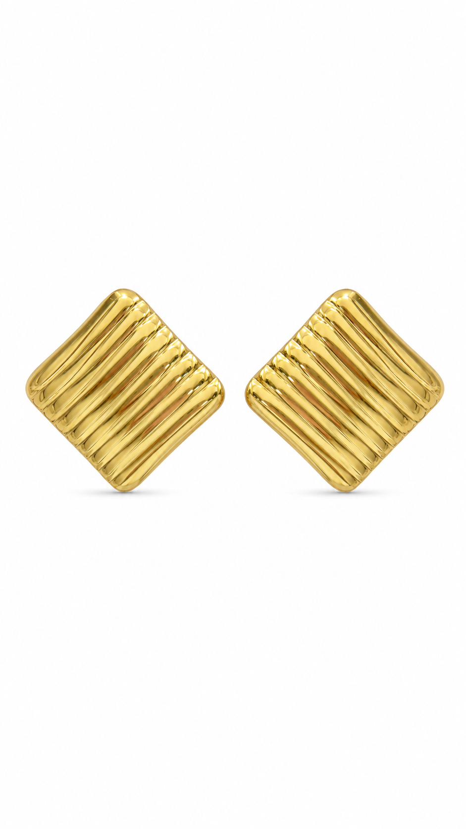 Verona Ridge Gold Stud Earrings