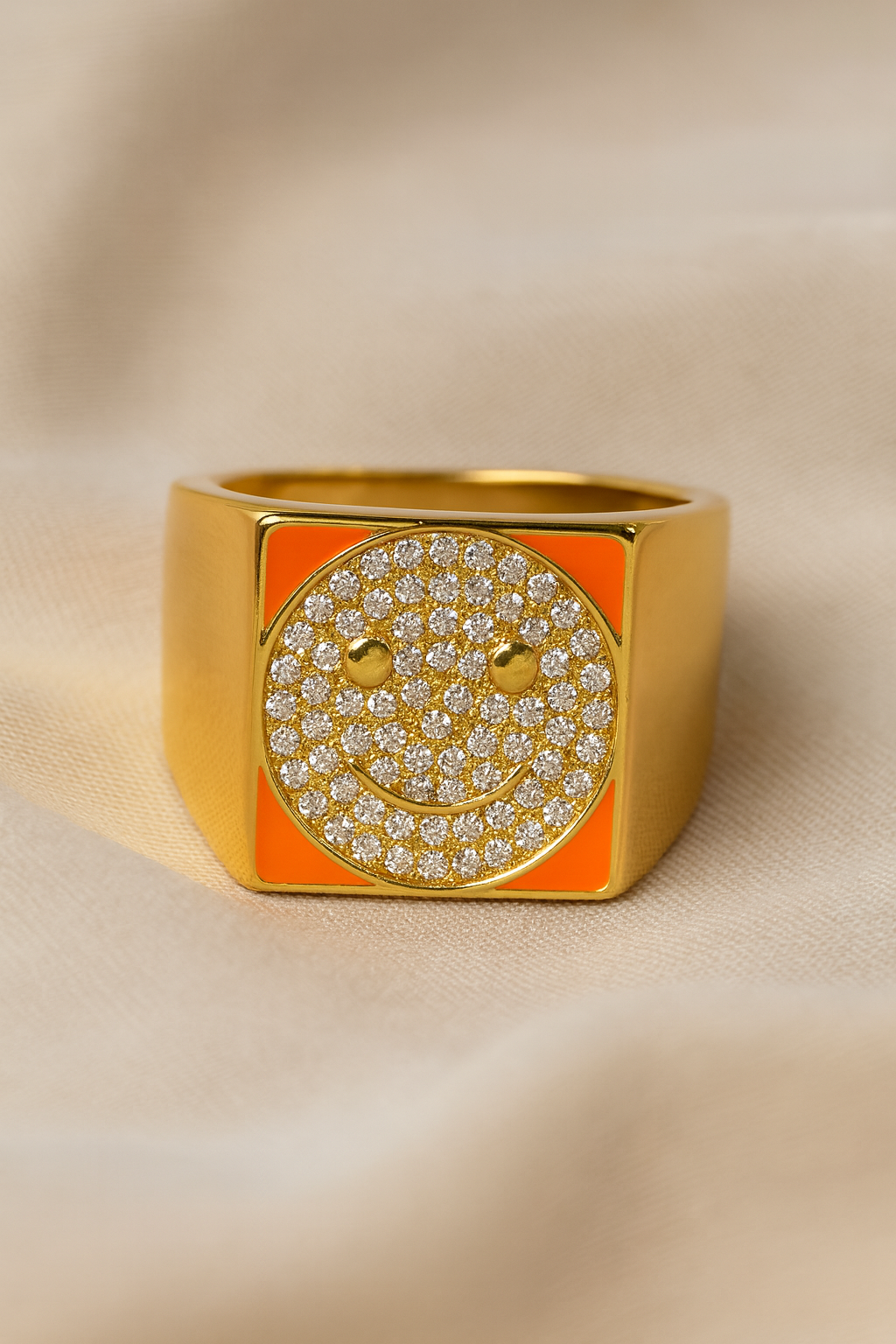 Sparkle Mood Signet Ring