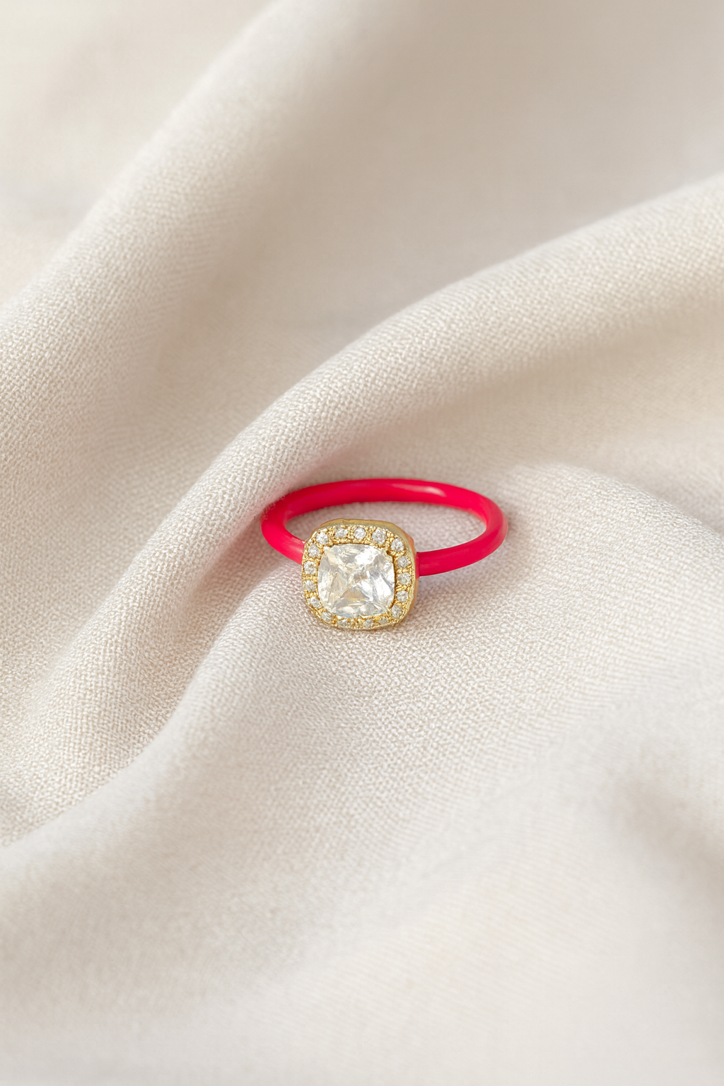 Cushion Radiance Ring