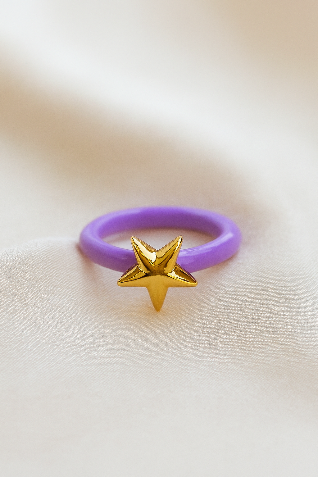 Violet Starbeam Ring