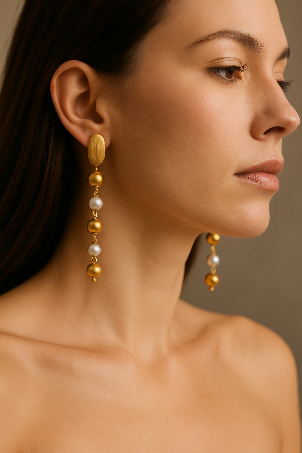 Aurelia Sphere Drop Earrings