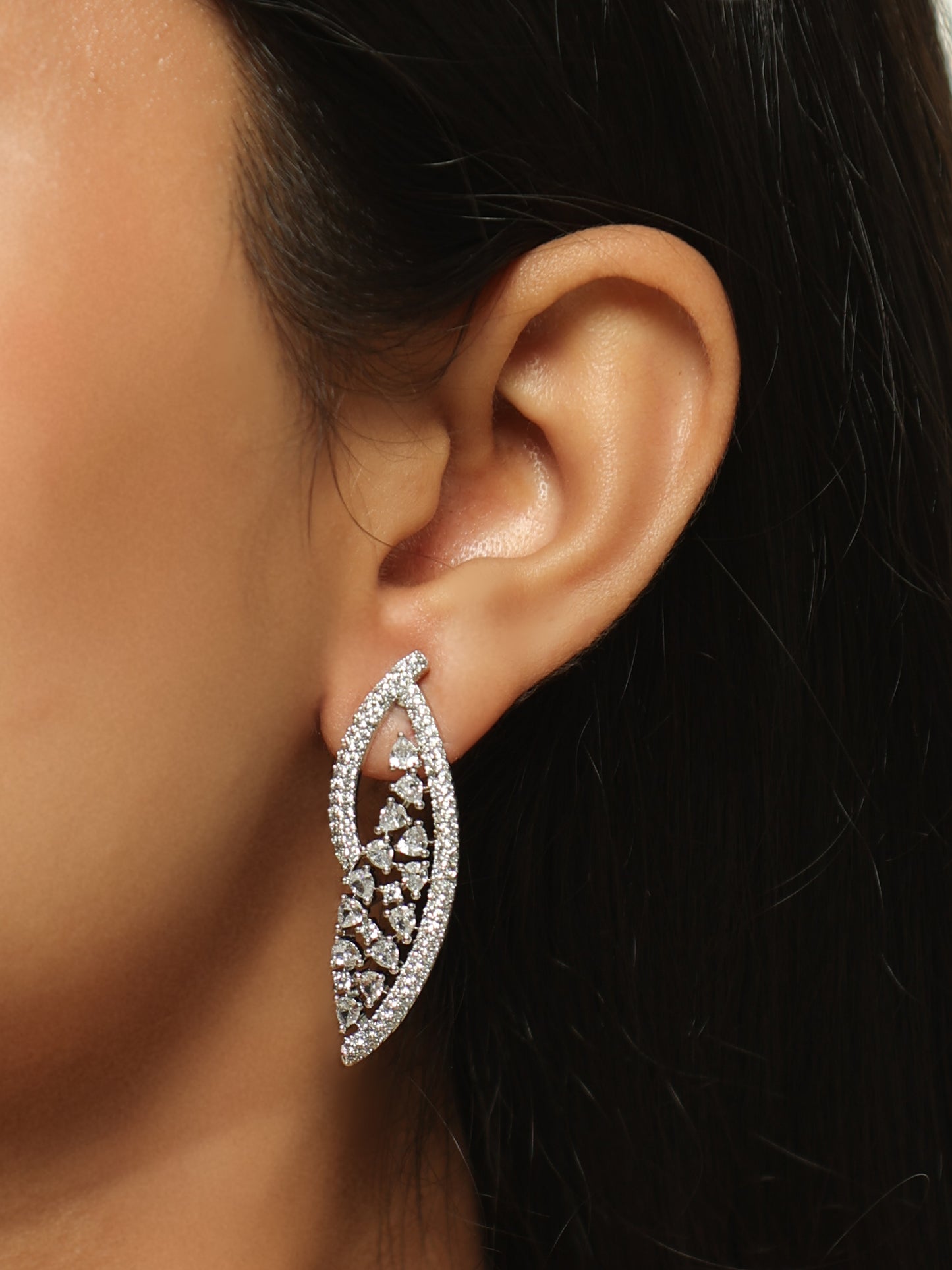 Aurelia Open Collar Diamond Necklace Set