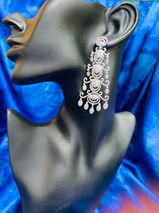 Enchanted Illusion Long Danglers