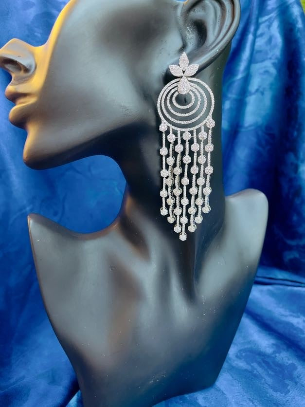 Enchanted Sparkle Long Danglers