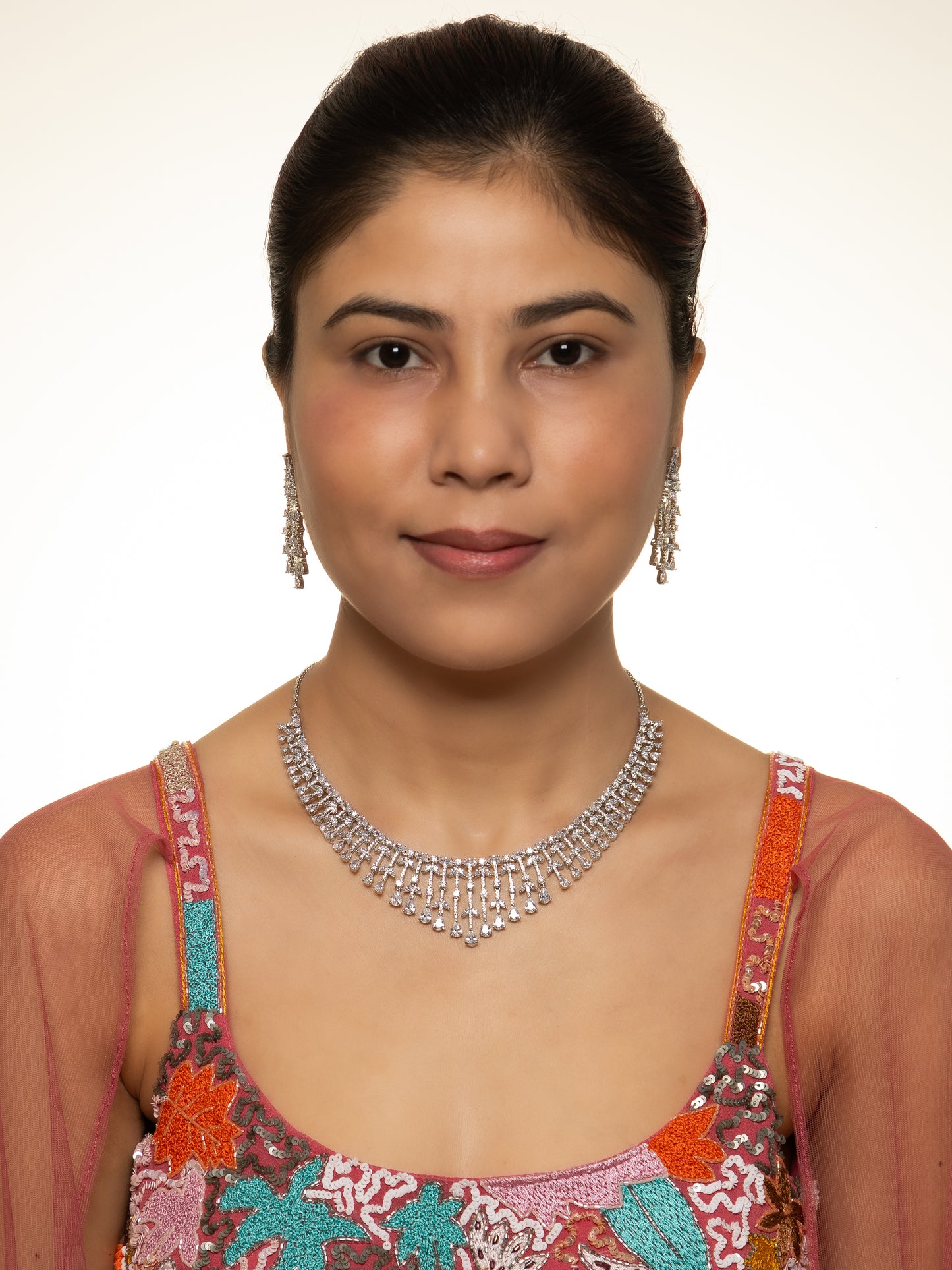 Enchanting Reflections Necklace with Earrings