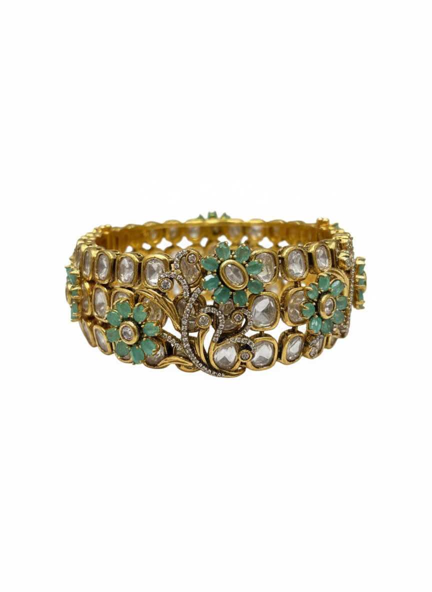 Emerald Bloom Royale Kada