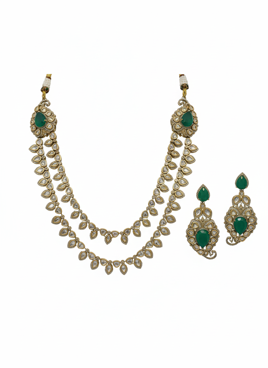 Heritage Emerald Aura Set