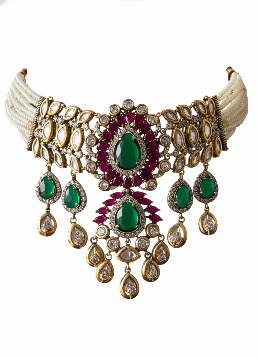Emerald Dynasty Royal Choker