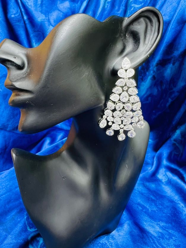 Glistening Charm Long Danglers