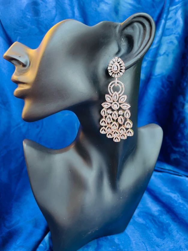 Starlit Bliss Long Danglers