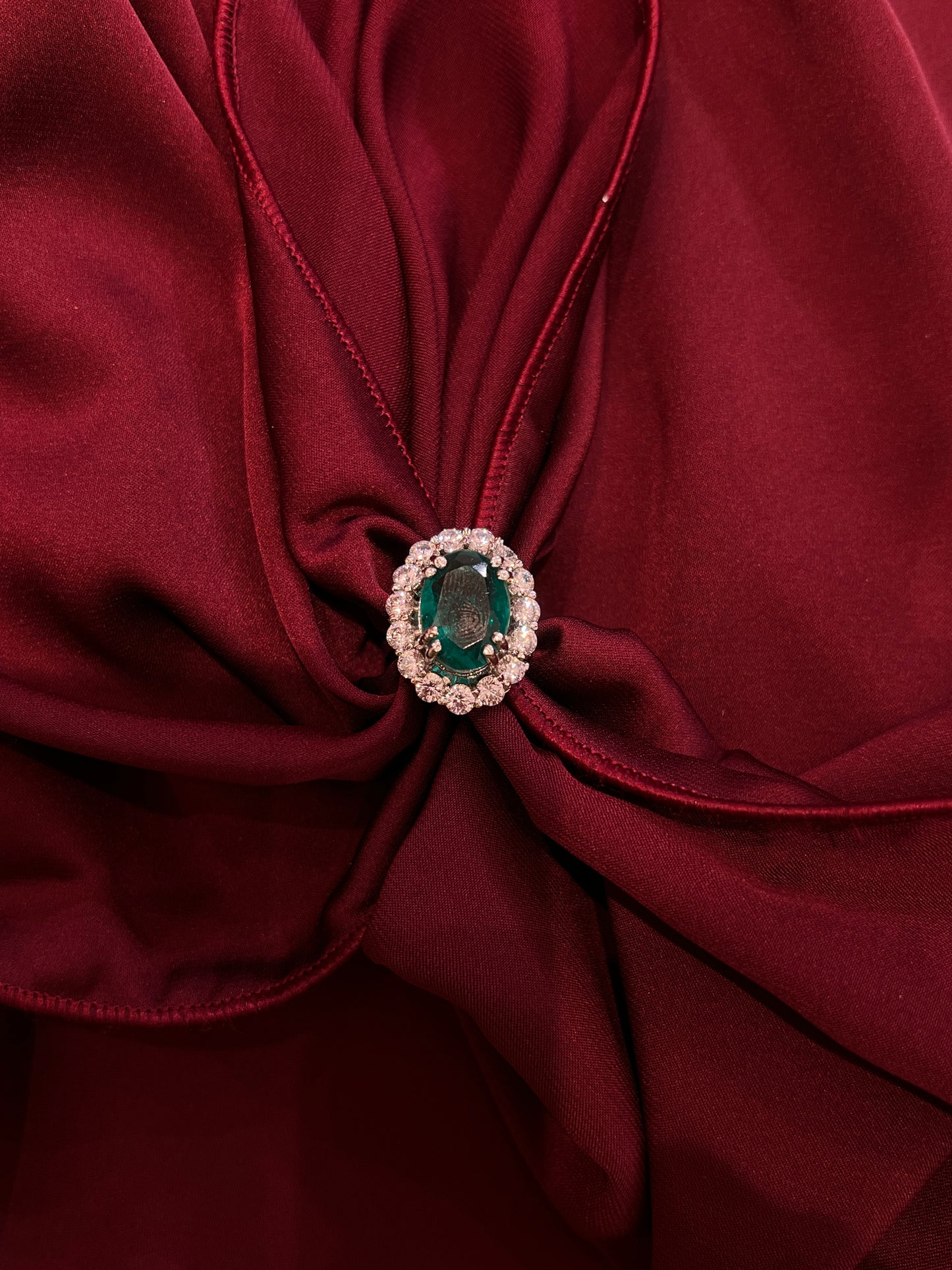 Emerald Forest Solstice Ring