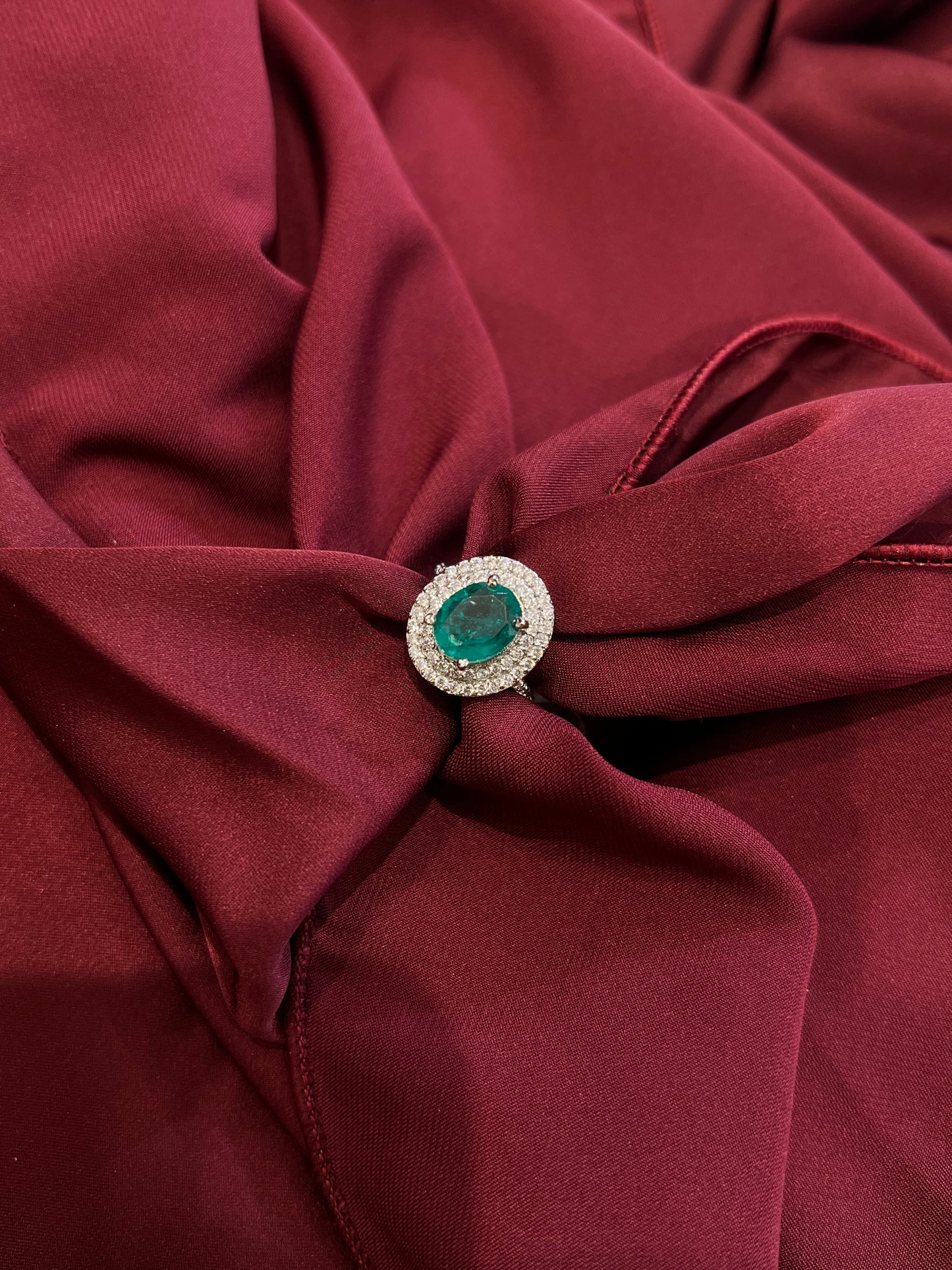 Emerald Bloom Ring