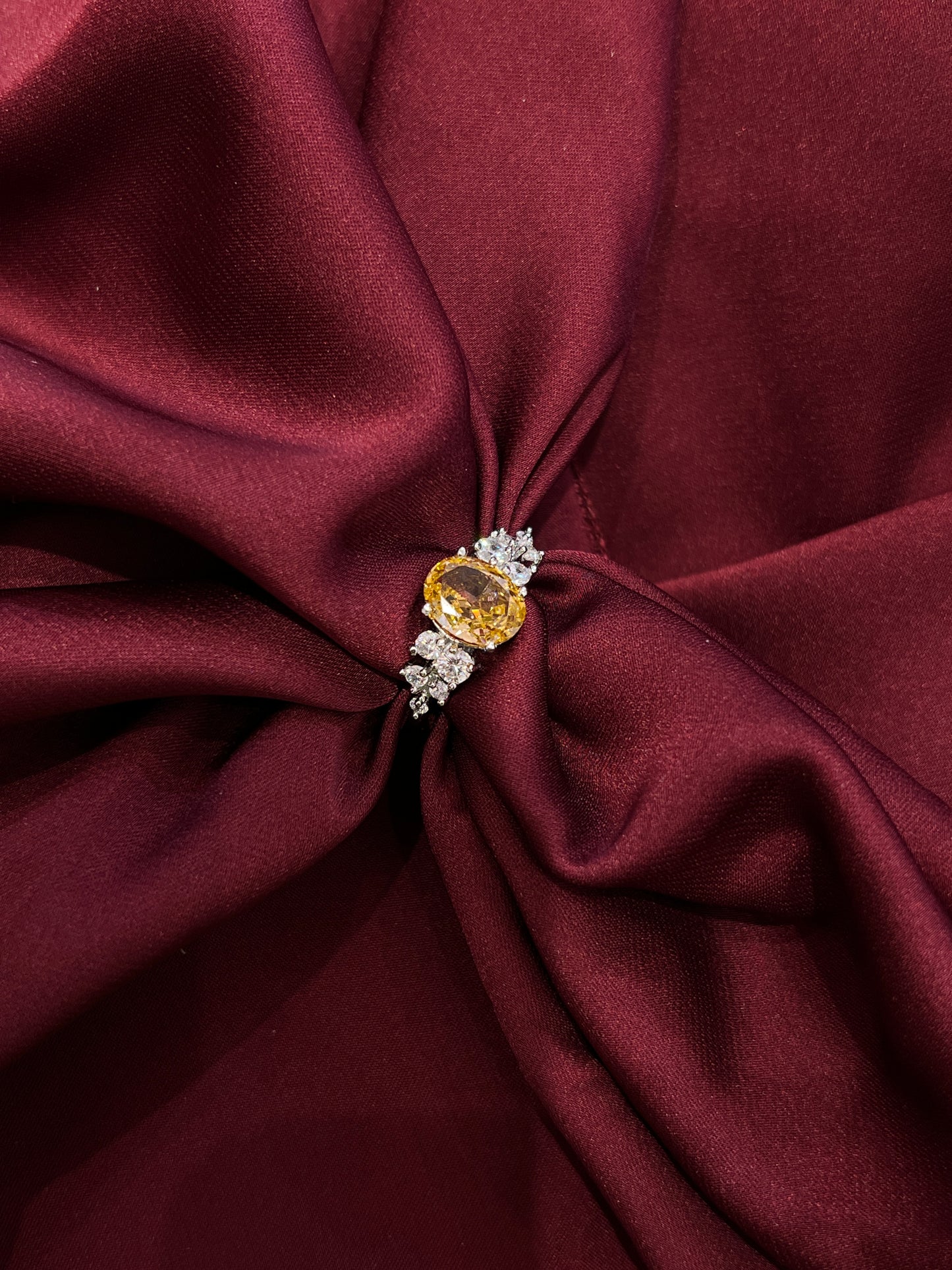 Amber Lily Rings