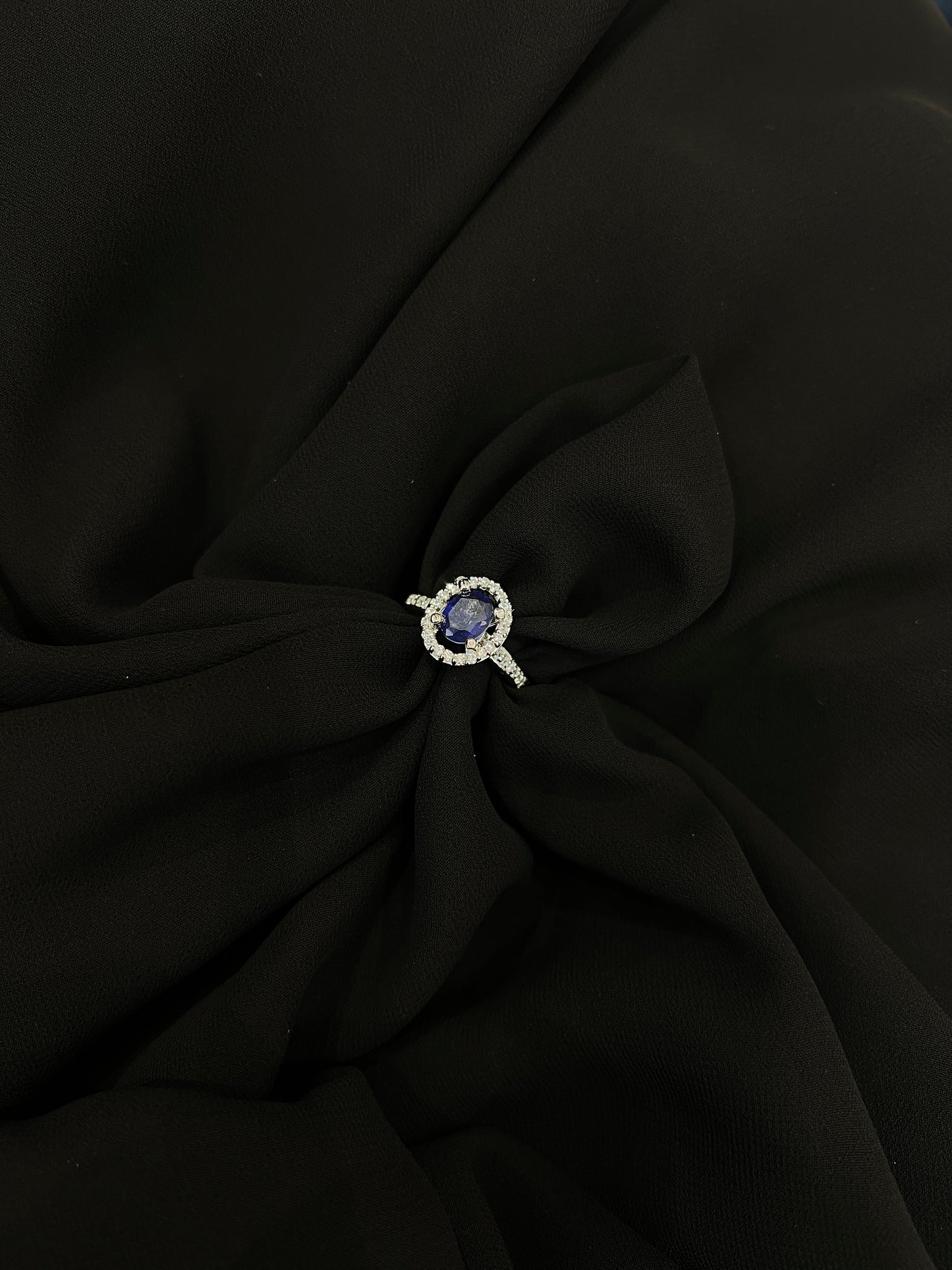 Midnight Sapphire Ring