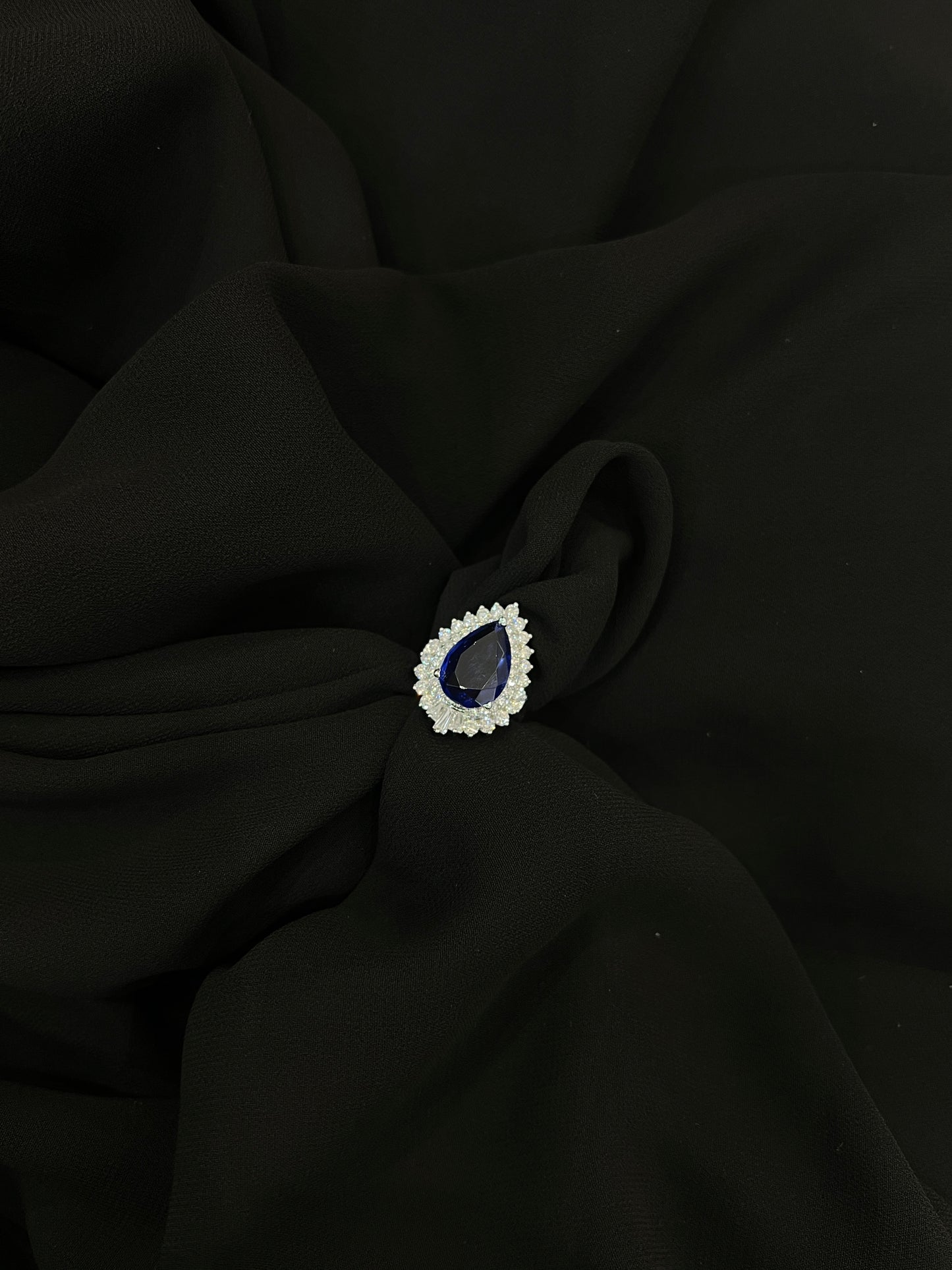 Royal Teardrop Ring