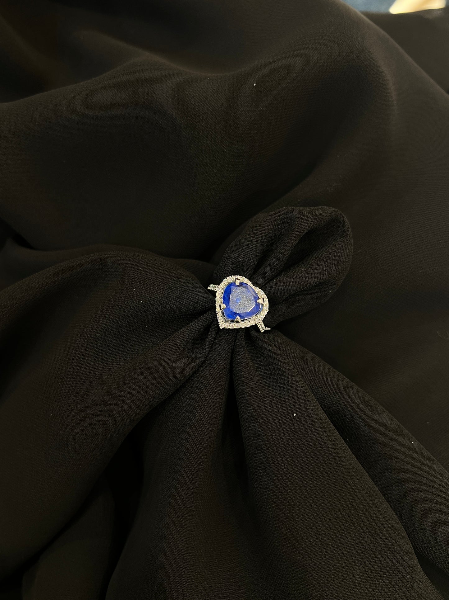 Royal Sapphire Bloom Ring
