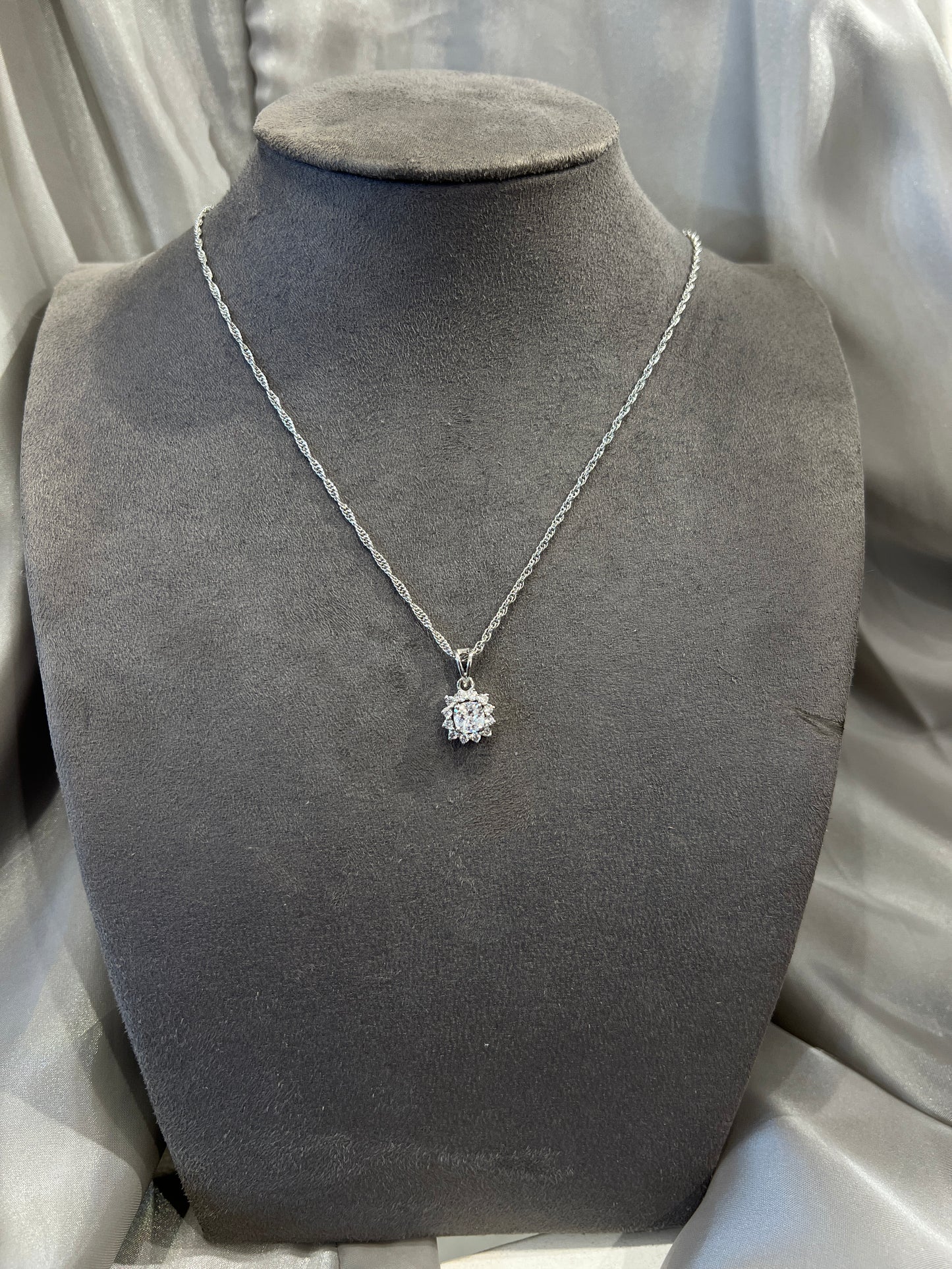 Eternal Gleam Diamond Pendant