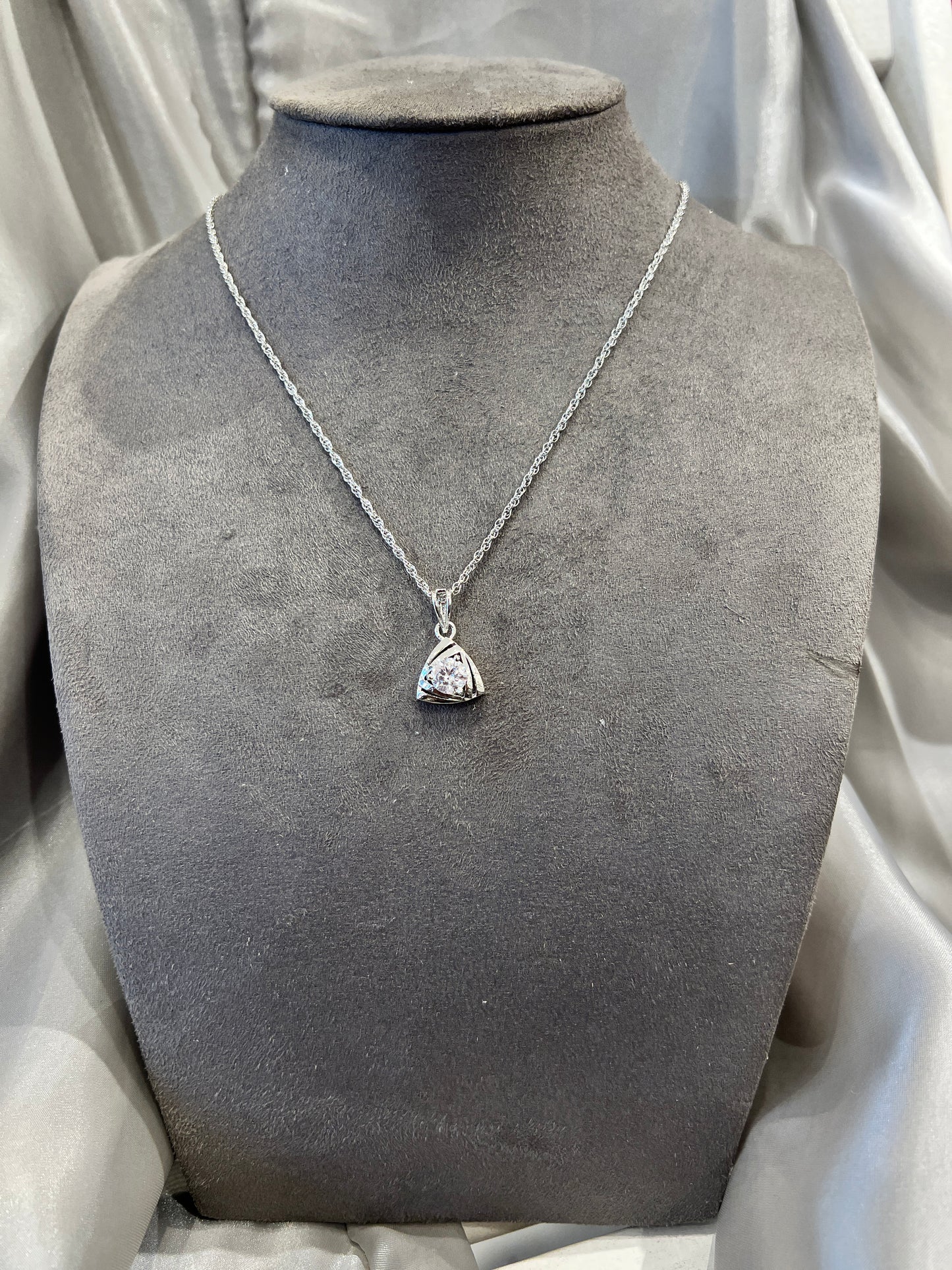 Elegant Crystal Drop Pendant