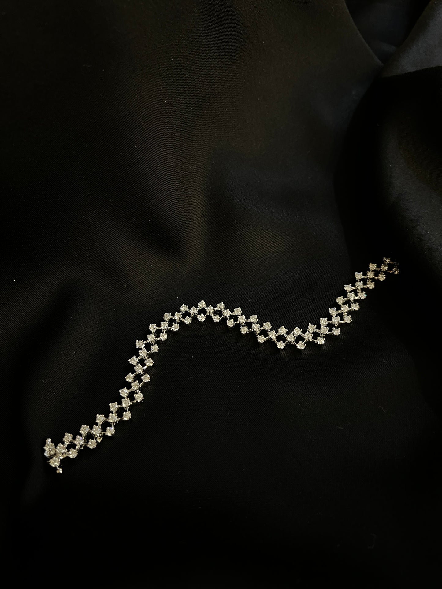 Crystal Cascade Bracelet