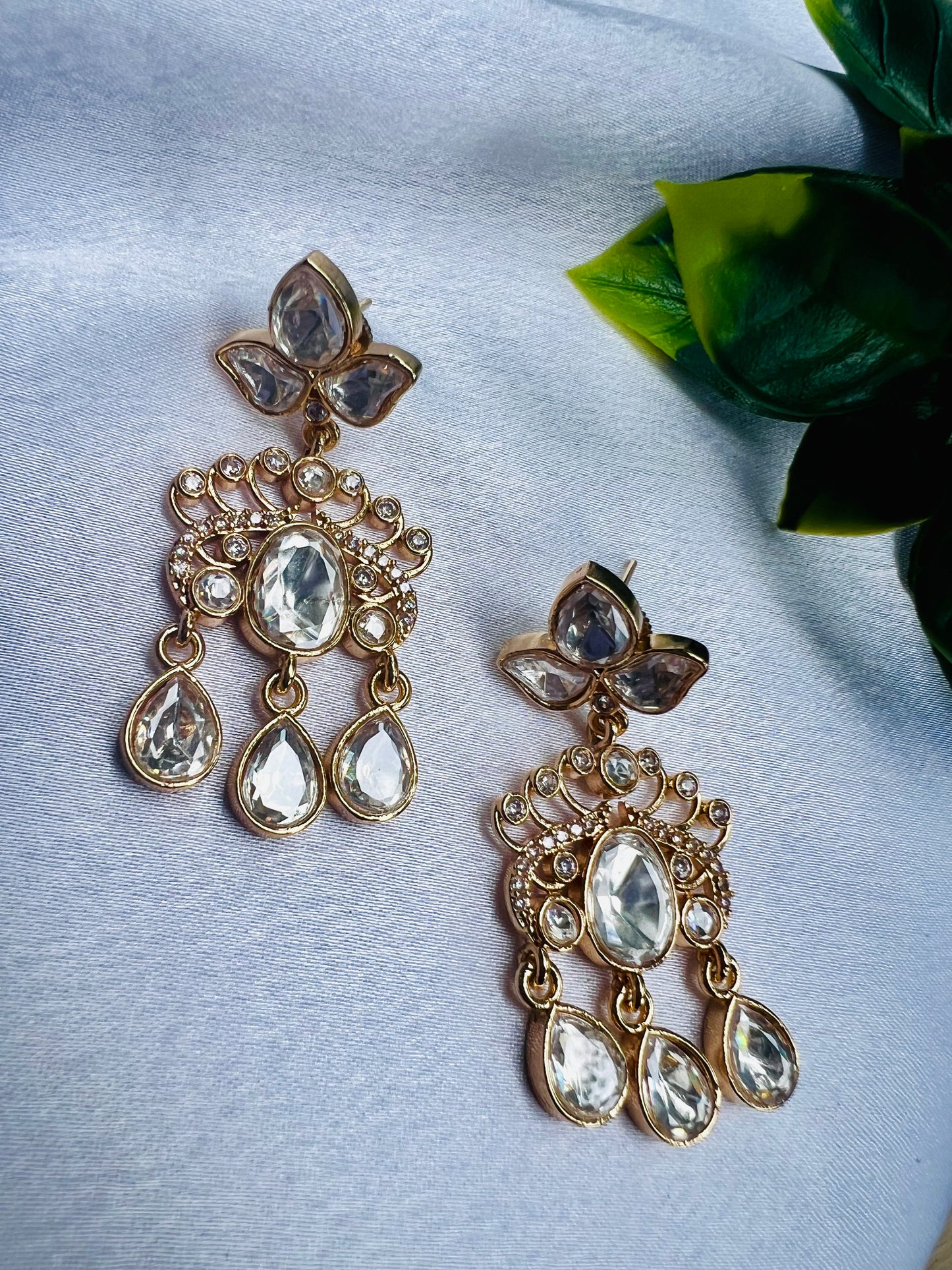 Anaya Kundan Earrings