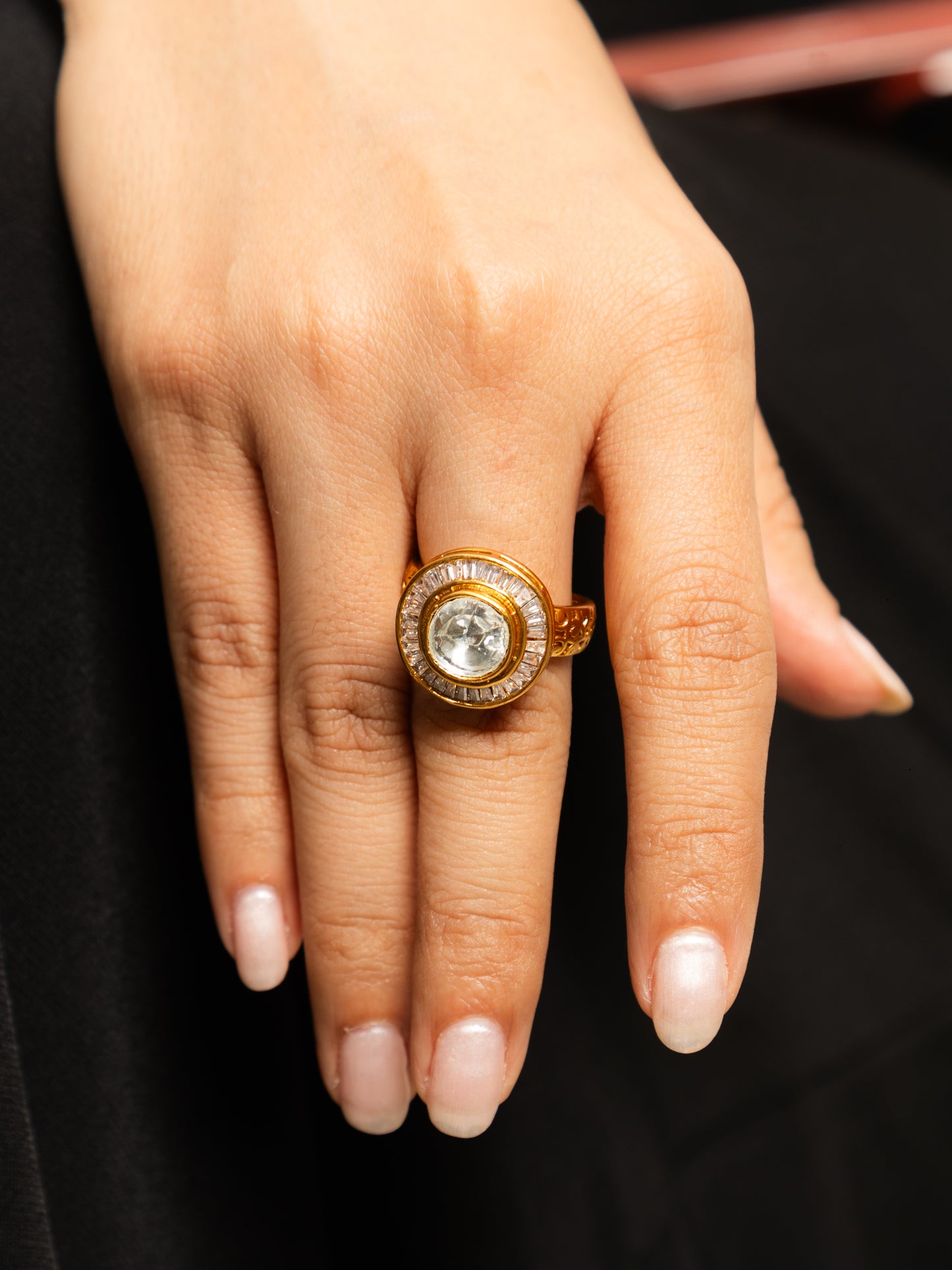 Myra Kundan Rings
