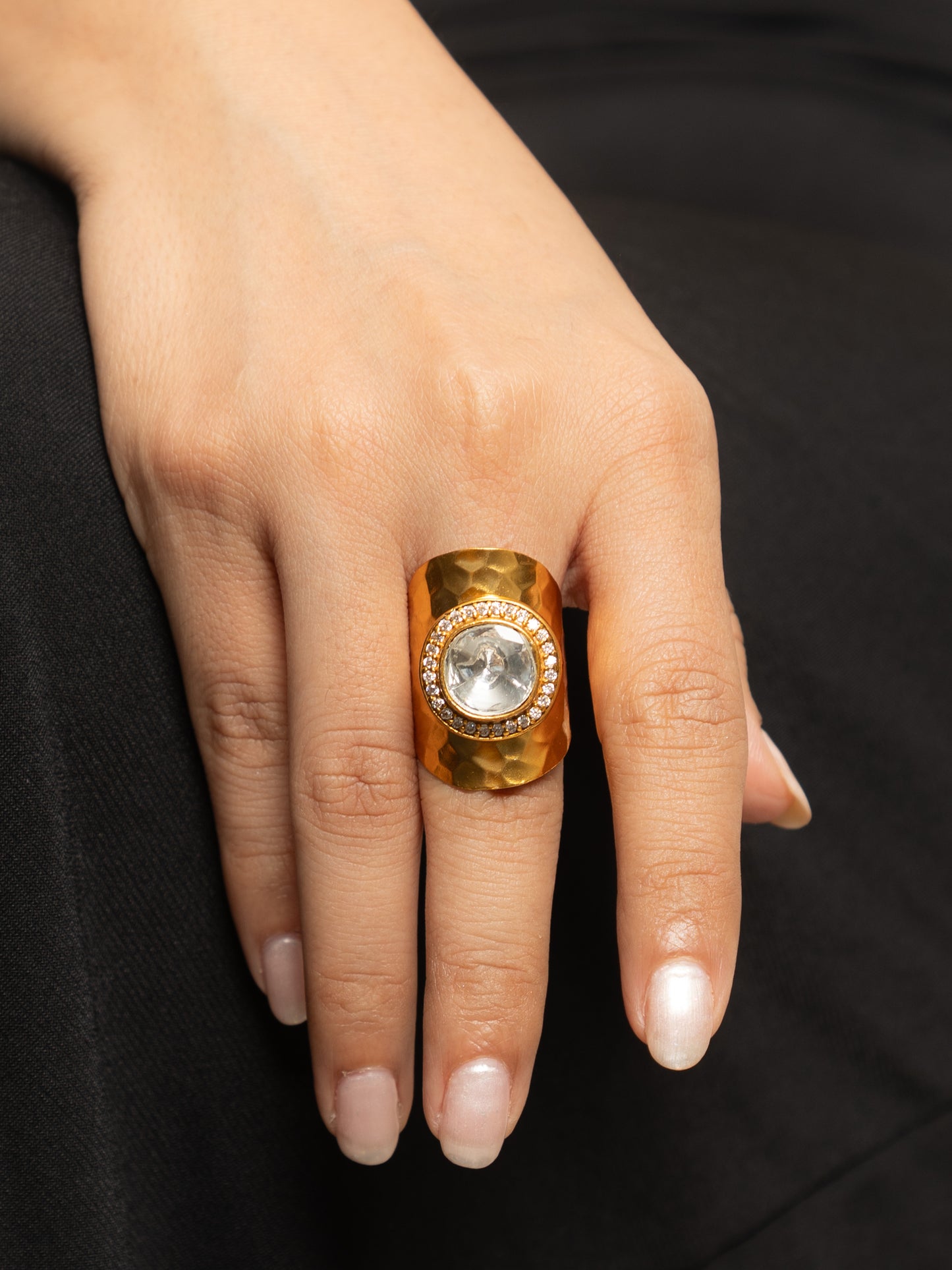 Jhanvi Kundan Rings