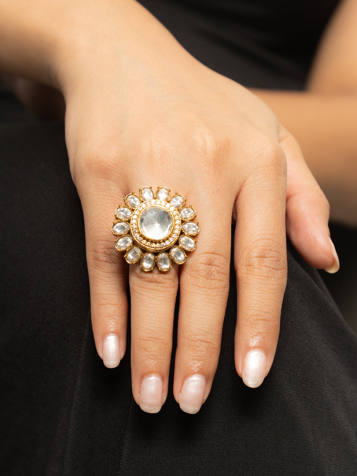 Yamika Kundan Rings