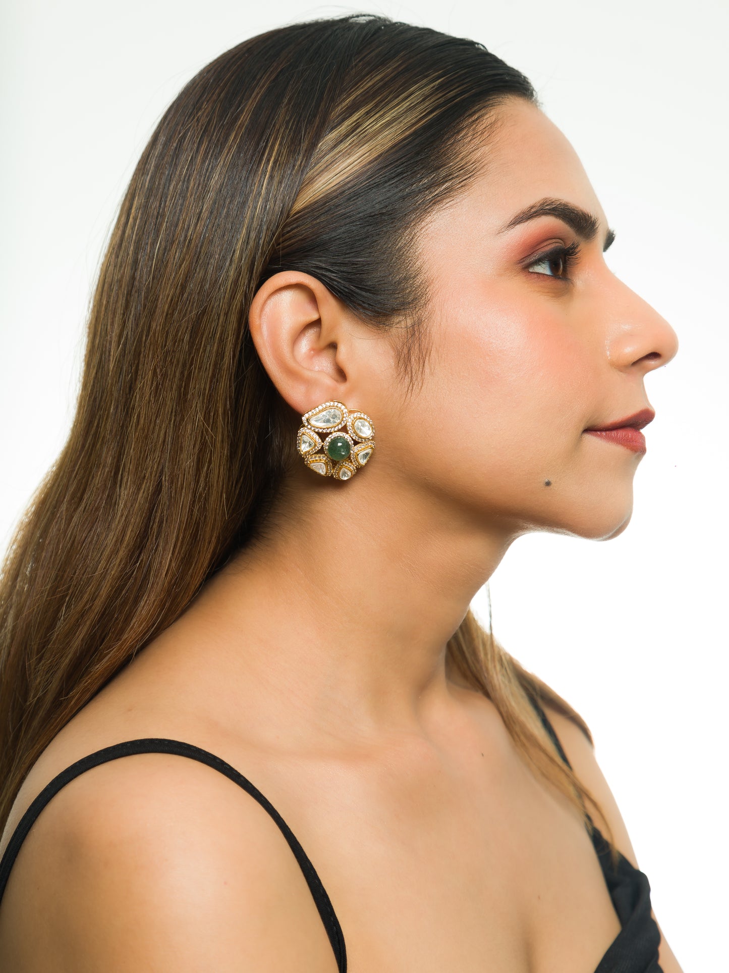 Vaidehi Kundan Studs
