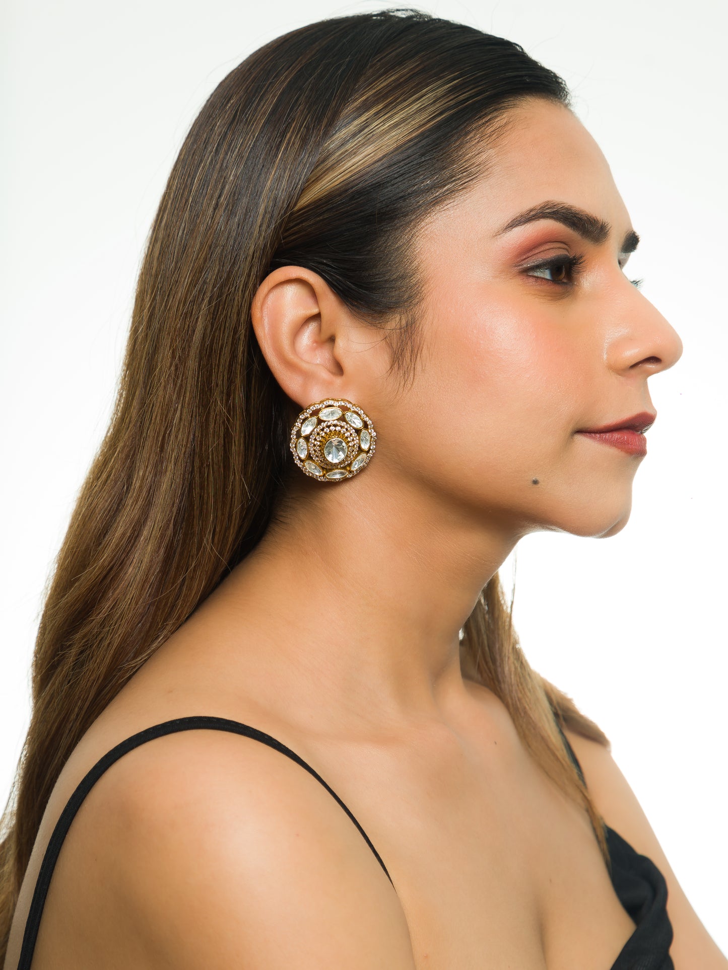 Niranjana Kundan Studs