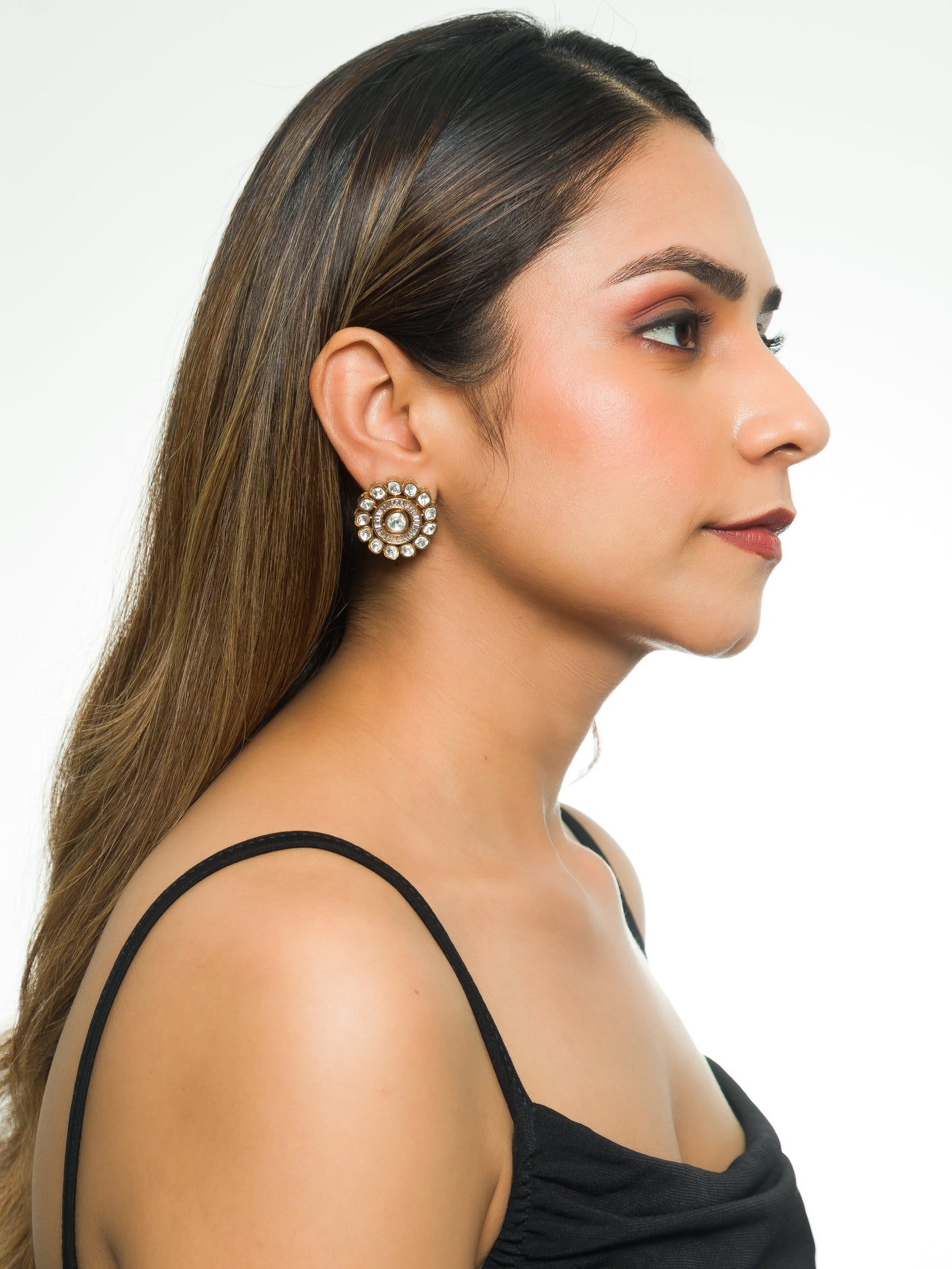 Arunima Kundan Studs