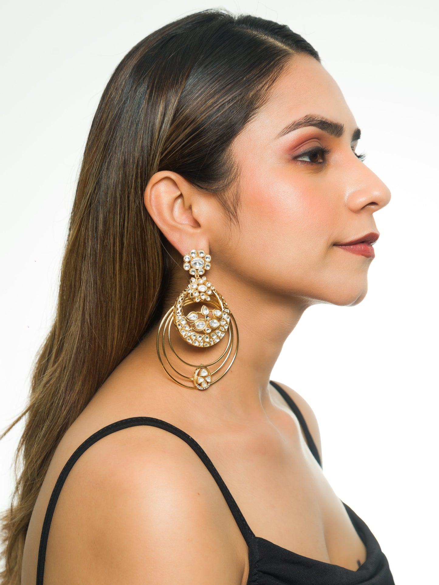 Vasanti Link Dink Kundan Earrings