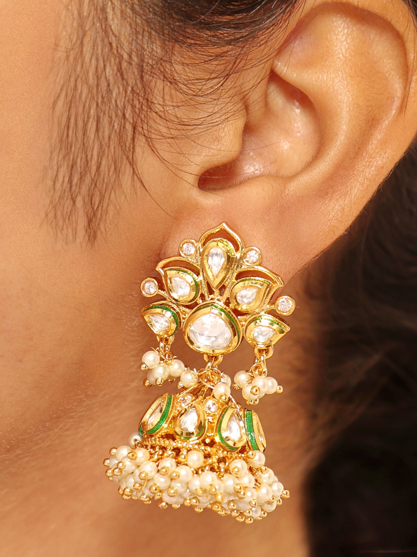 Mayura Kundan Jhumki