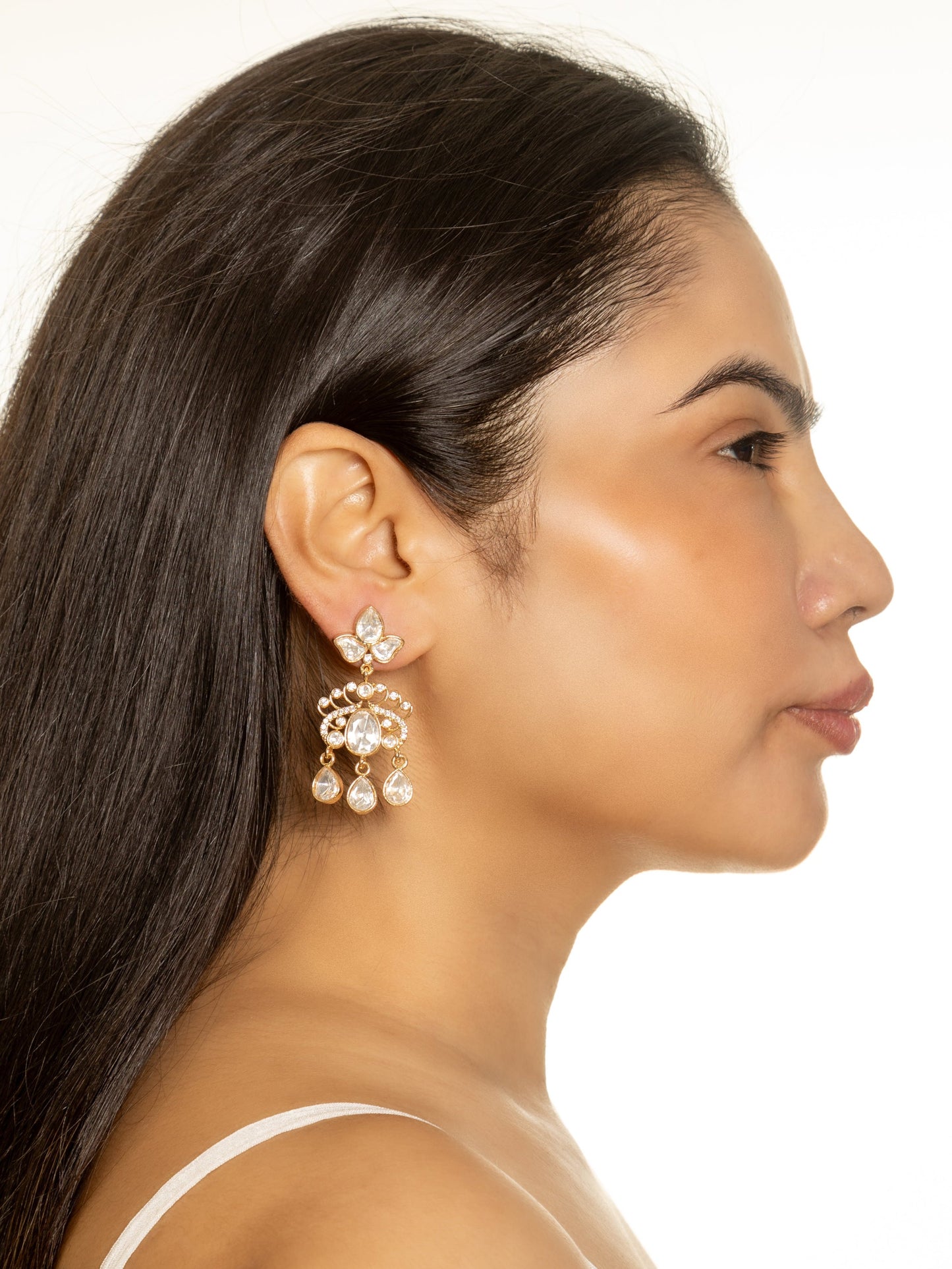 Anaya Kundan Earrings