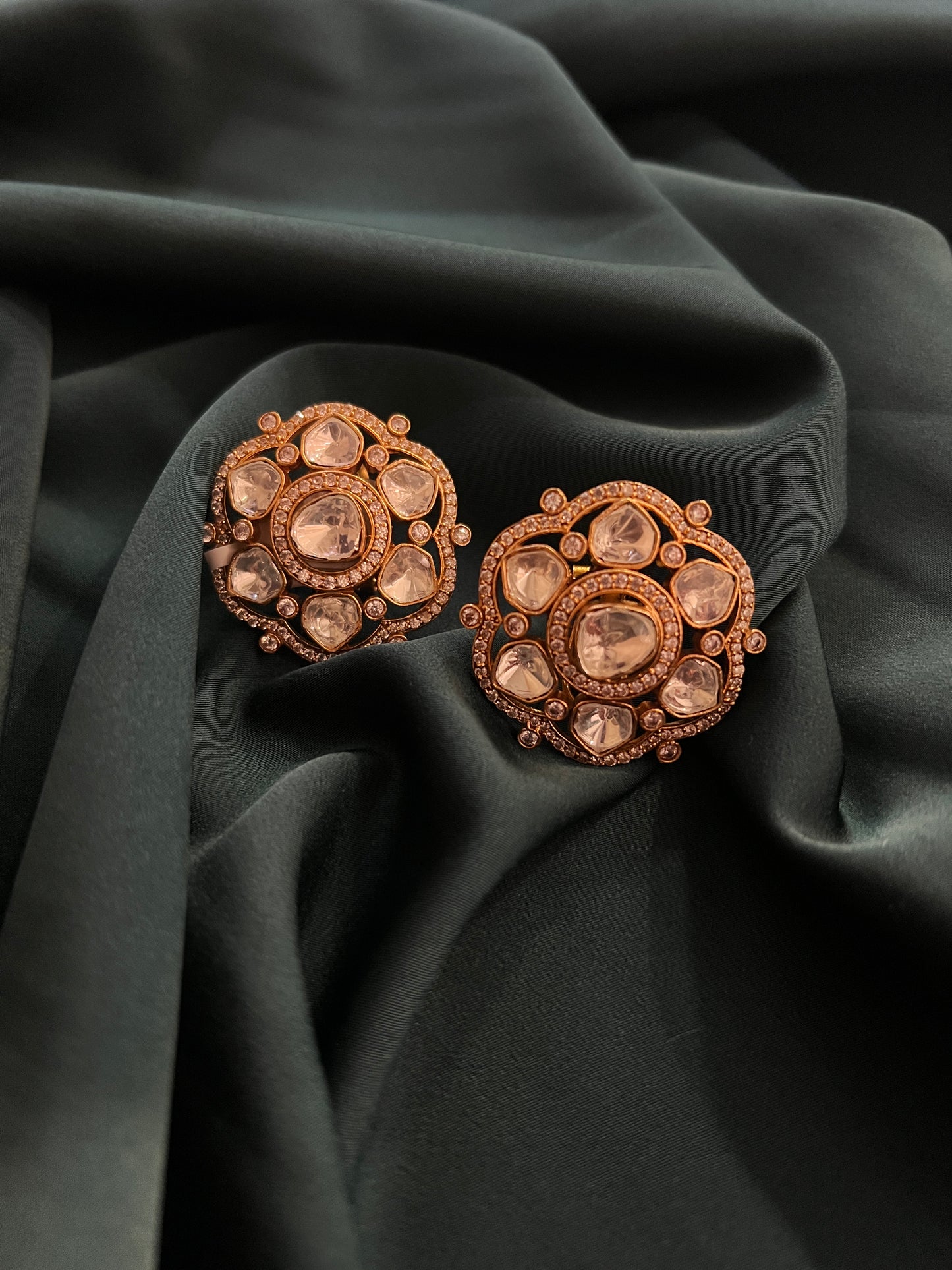 Rudrani Kundan Studs