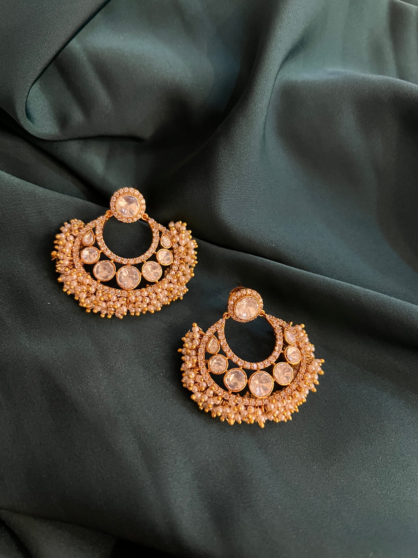 Eclipse Adorn Kundan Studs