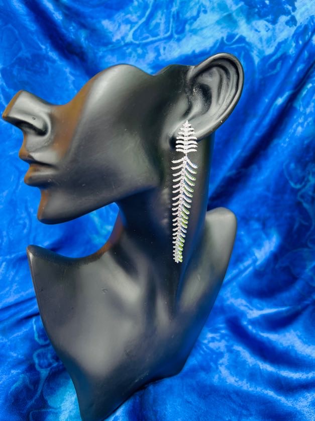 Opal Glimmer Long Danglers