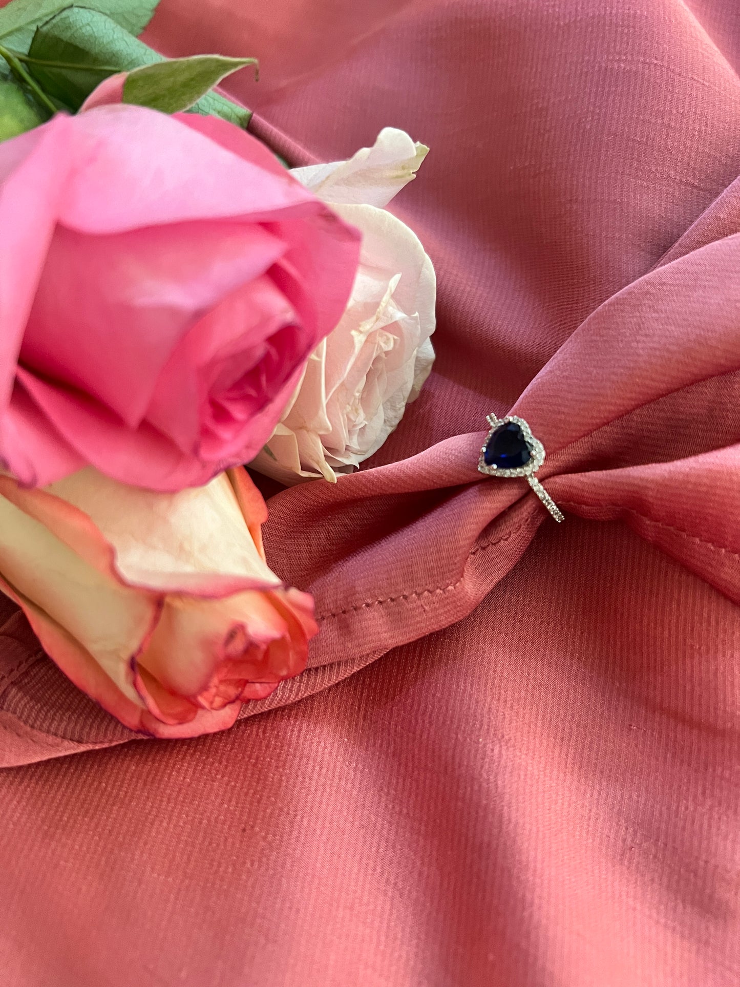 Sapphire Serenade Ring