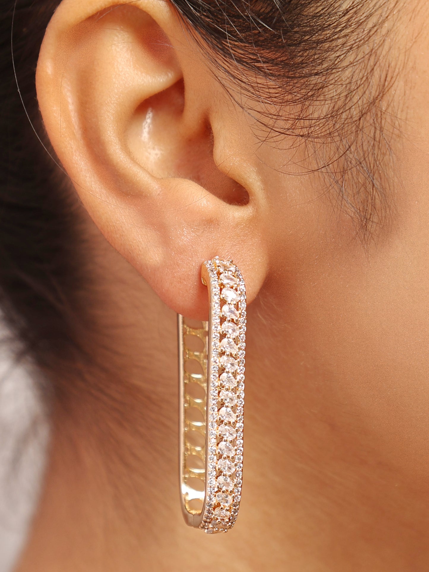 Eternal Sparkle Hoops