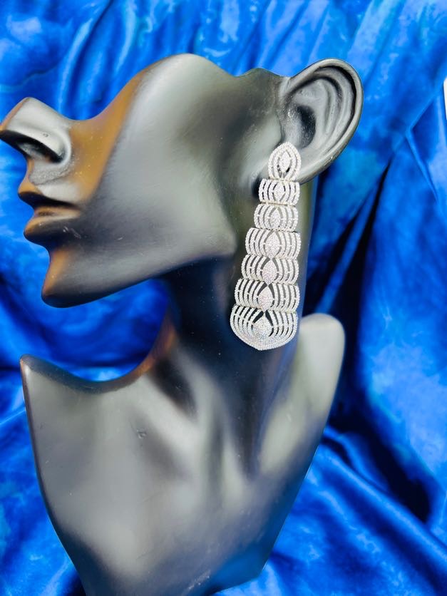 Starlit Horizon Long Danglers