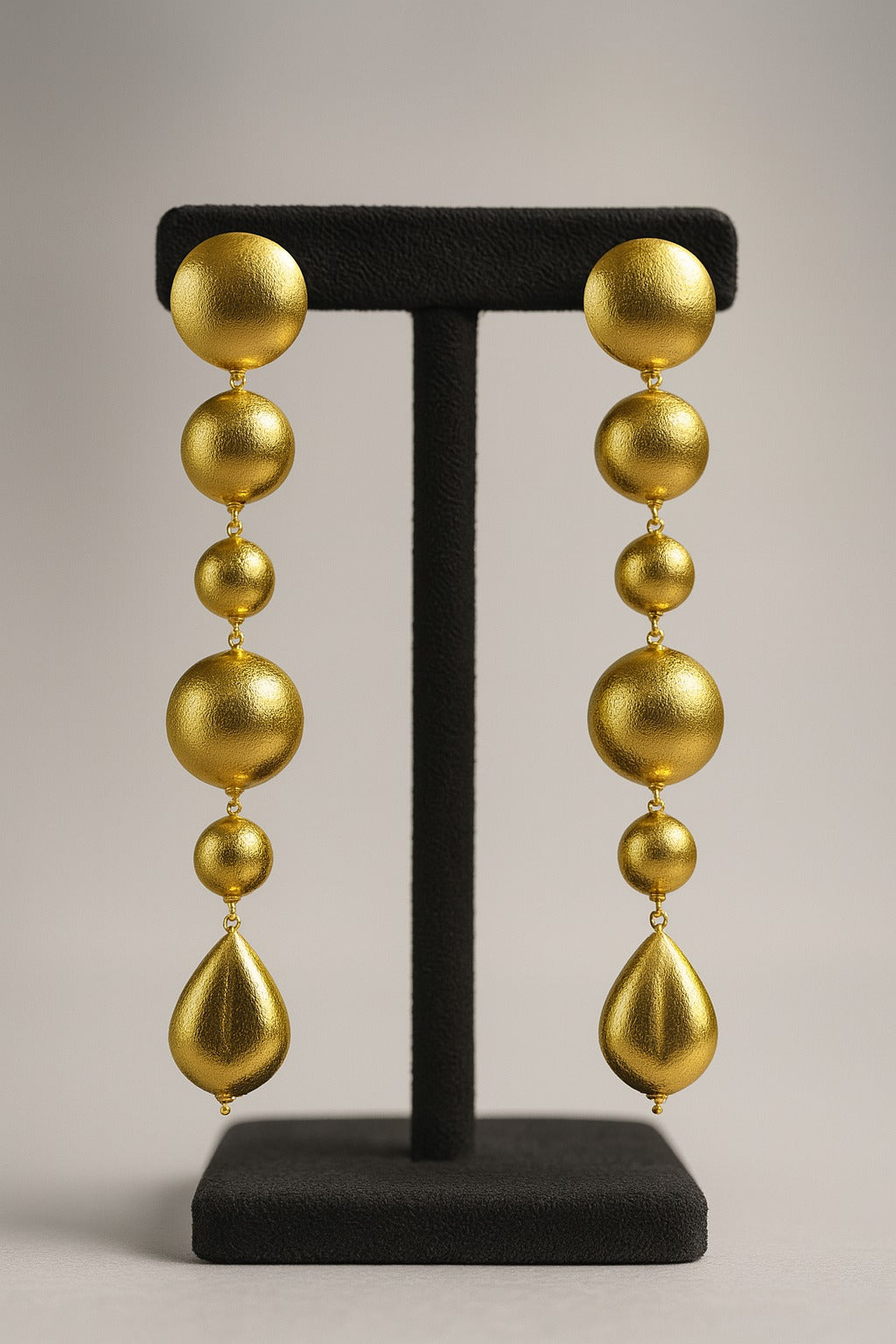 Golden Aurora Drop Earrings