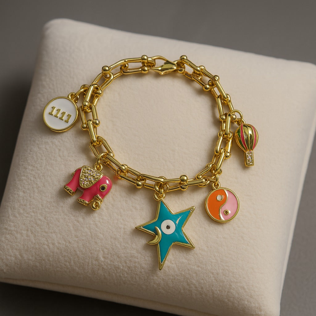 Wanderer’s Talisman Charm Bracelet