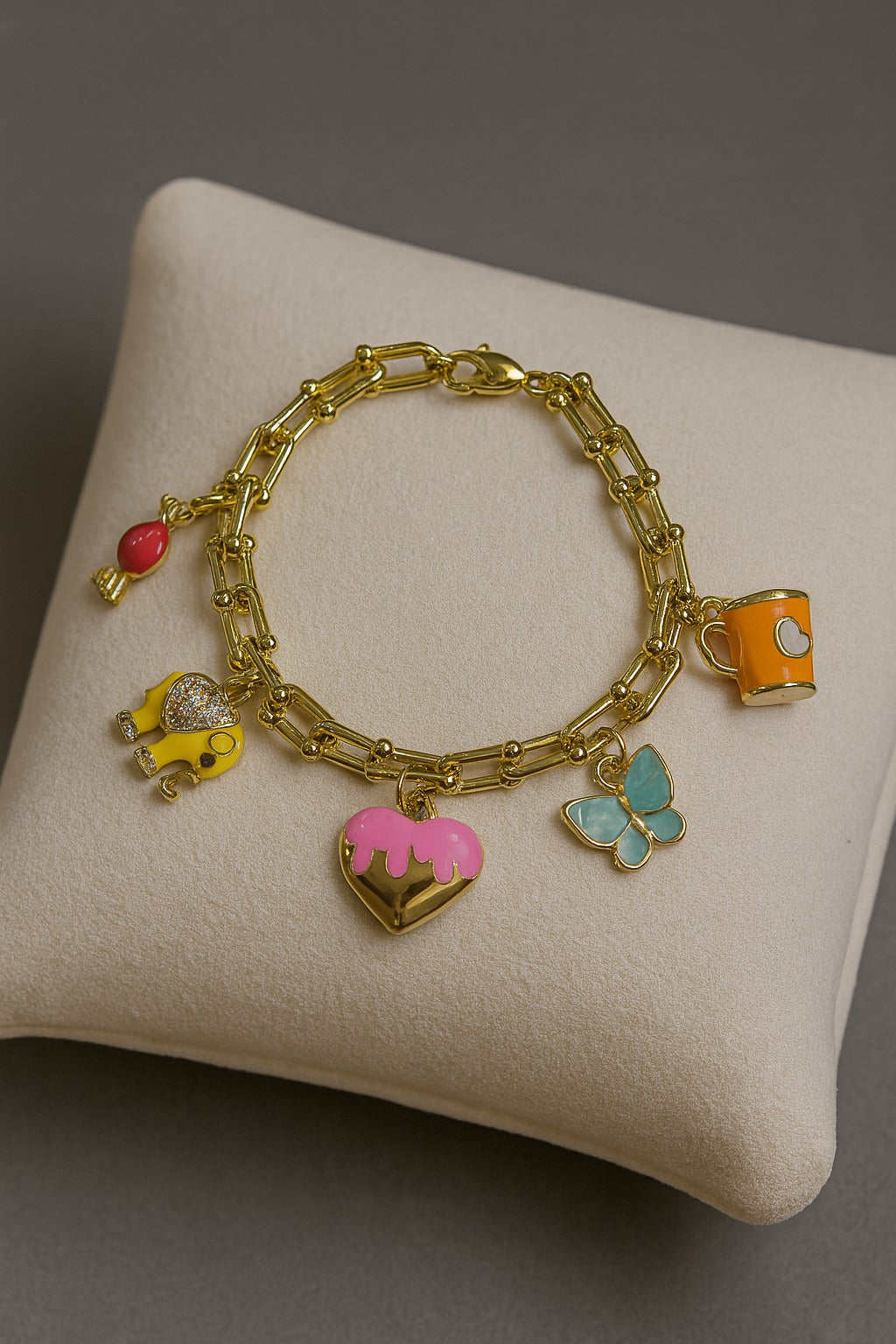 Sweet Safari Charm Bracelet